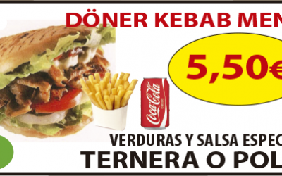 doner kebab menu