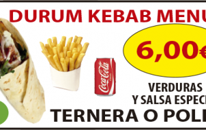 durum kebab menu